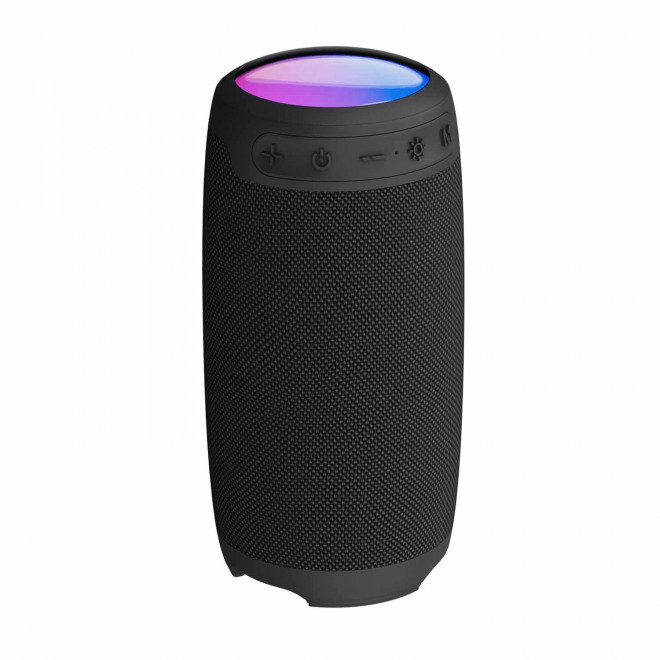 ENCEINTE LED PERSONNALISABLE 'LUDGI' - noir