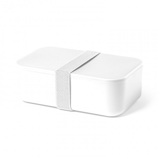 LUNCH BOX PERSONNALISABLE 'DOPPITA COLOR' - blanc