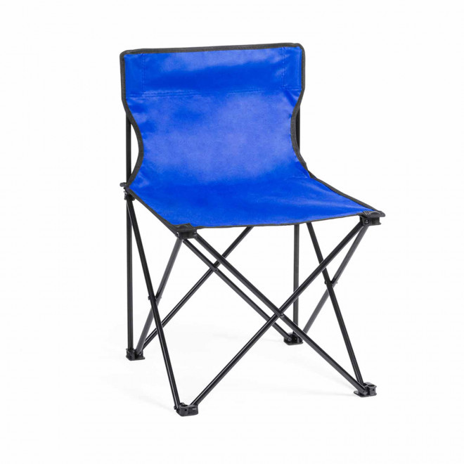 CHAISE PLIANTE PERSONNALISABLE 'BONAT' - bleu