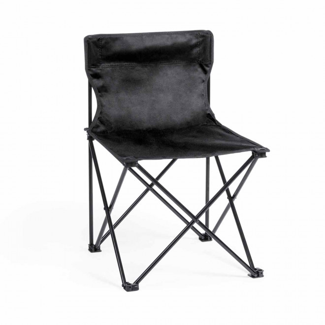 CHAISE PLIANTE PERSONNALISABLE 'BONAT' - noir
