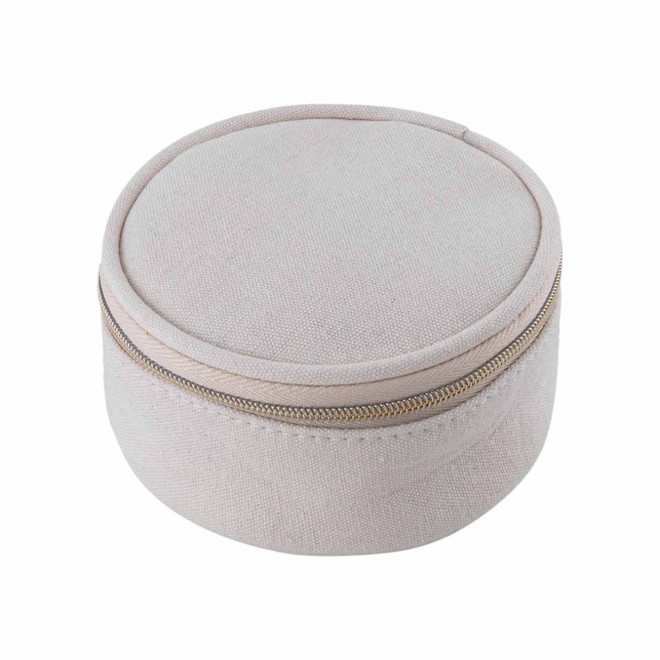 TROUSSE A BIJOUX PERSONALISABLE 'BIJOUTIER' - naturel