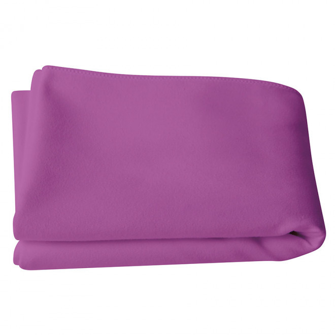 DRAP DE BAIN MICROFIBRE PERSONNALISABLE 100X150 CM 'POLLY'  - violet