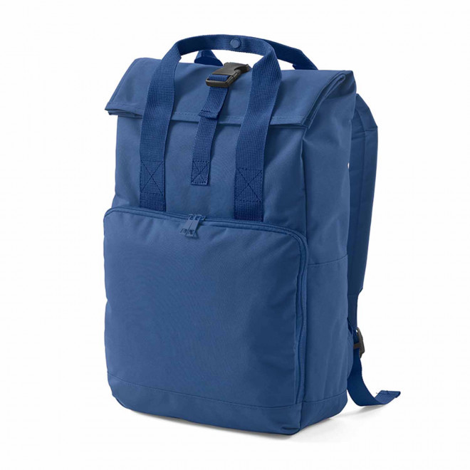 SAC A DOS PERSONNALISABLE RPET 'KRAKOS' - bleu