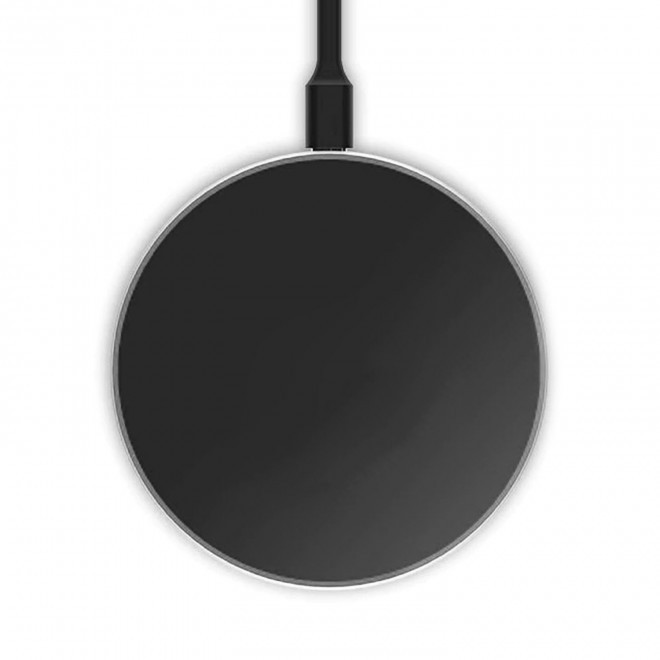 CHARGEUR À INDUCTION PERSONNALISABLE 'PROME 15W' - noir