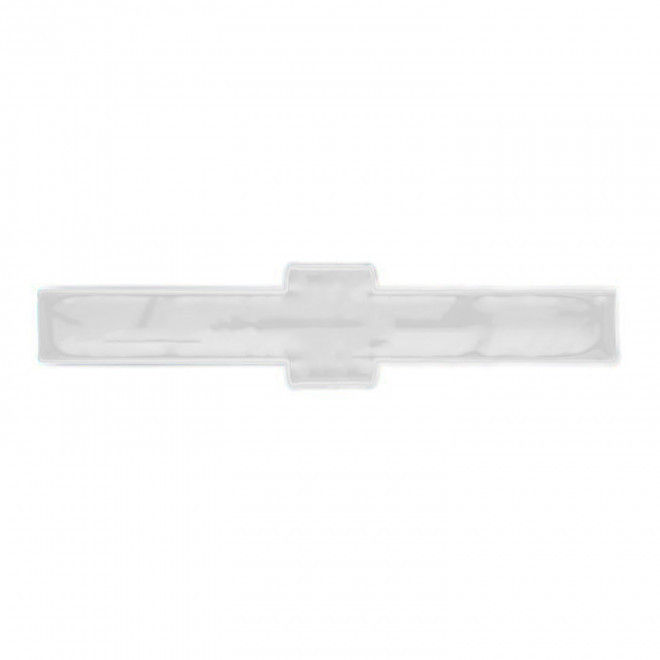 BRASSARD PERSONNALISABLE 'PREVENTI FORME 40X3' - blanc