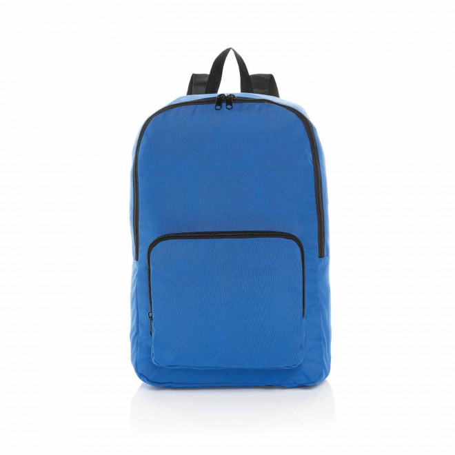 SAC A DOS PLIABLE PERSONNALISABLE EN RPET 'HARDINE BAG' - bleu royal