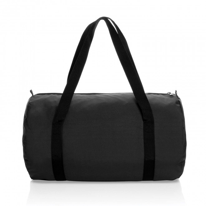 SAC POLOCHON PERSONNALISABLE PLIABLE RPET  'HARDINE SPORT' - noir