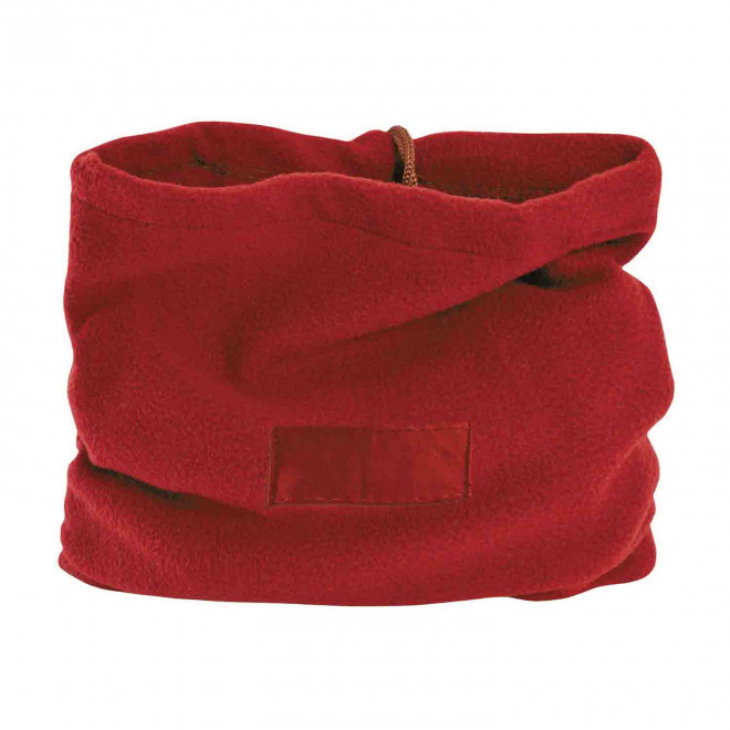 BANDEAU CHAUFFE-COU POLAIRE PERSONNALISÉ 'SUOMI' 100 GR/M² - rouge