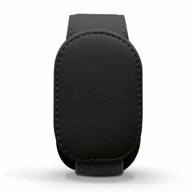 SUPPORT PERSONNALISABLE LUNETTE POUR PARE-SOLEIL 'PALOTO' - noir