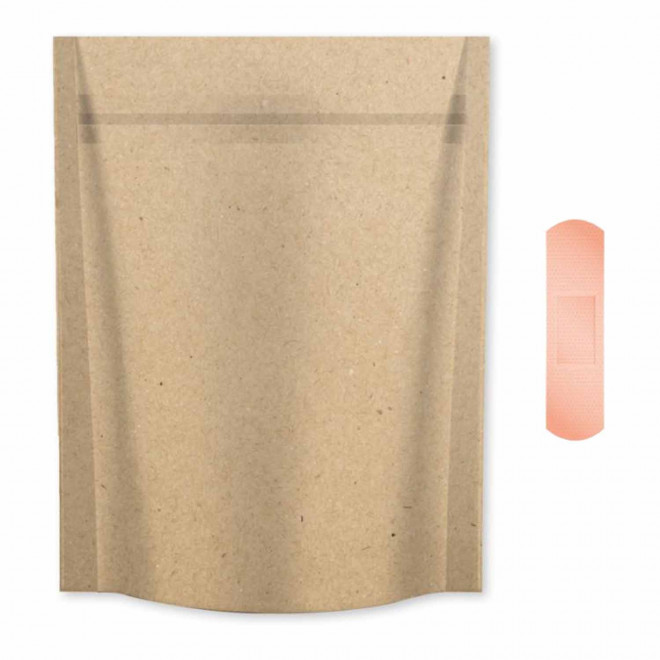 PANSEMENTS POCHETTE KRAFT PERSONNALISABLE 'PENSA 10' - universal