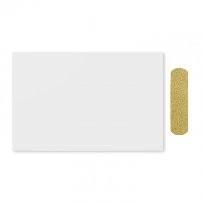 PANSEMENTS ENVELOPPE PERSONNALISABLE 'PENSA 5' - glitter