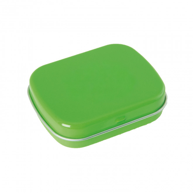 BOITE CHARNIERE BONBONS PERSONNALISABLE 'WIMO' - vert