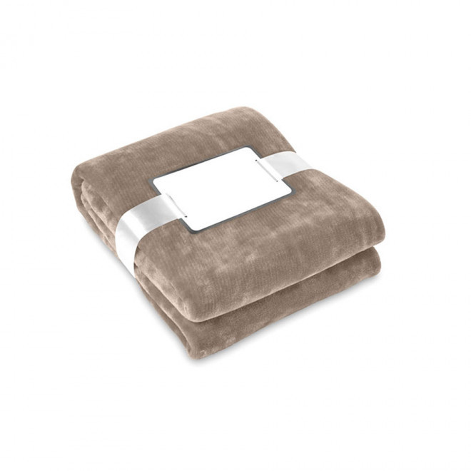 COUVERTURE PERSONNALISÉ 'HOVA' - taupe