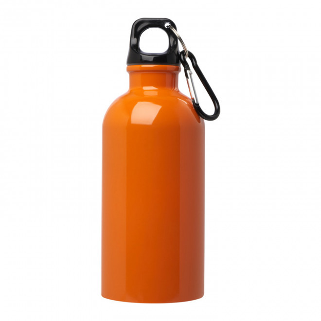 GOURDE EN MÉTAL 400 ML 'EVEREST' - orange
