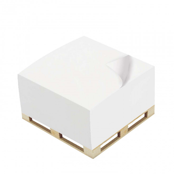 CUBE PAPIER PERSONNALISABLE 'STRANA PALETTE' - blanc