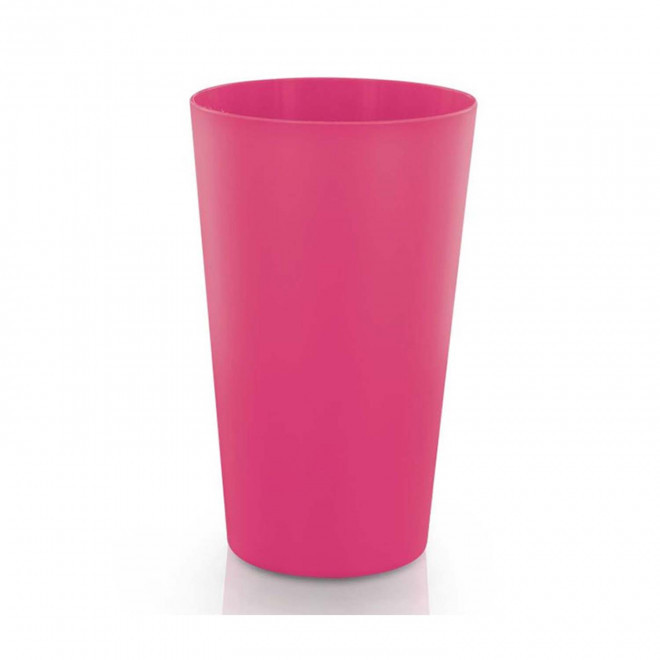 RAPIDE 4J - GOBELET MIF RÉUTILISABLE PERSONNALISÉ 30 CL 'CUPY' - rose opaque