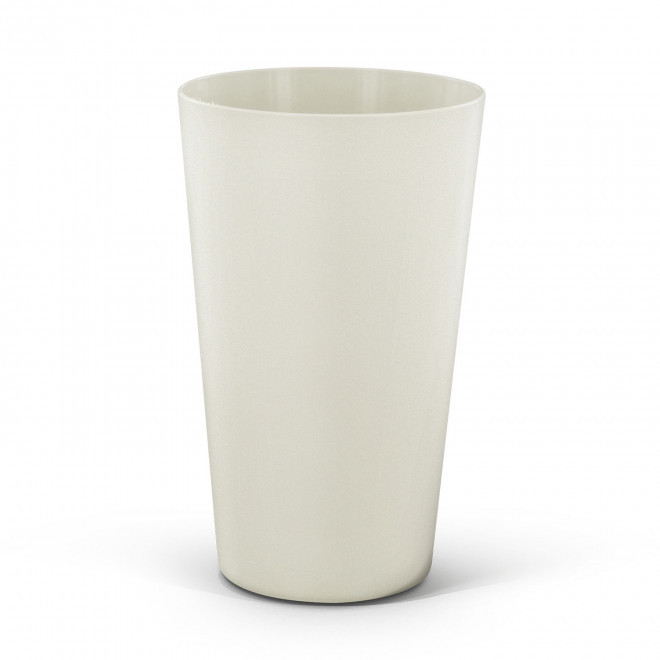 RAPIDE 4J - GOBELET MIF RÉUTILISABLE PERSONNALISÉ 60 CL 'CUPY' - blanc opaque