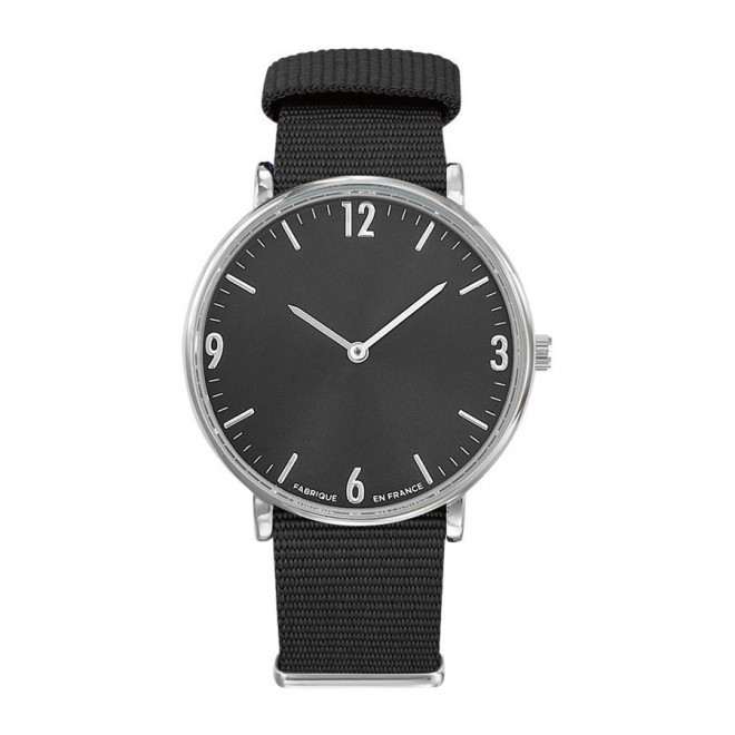 MONTRE MIXTE PERSONNALISABLE 'SPECTRE' - noire