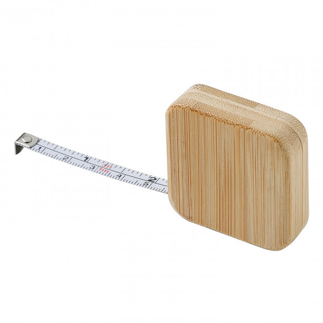 METRE PORTE-CLE PERSONNALISABLE 'NELIO BAMBOU' - bois