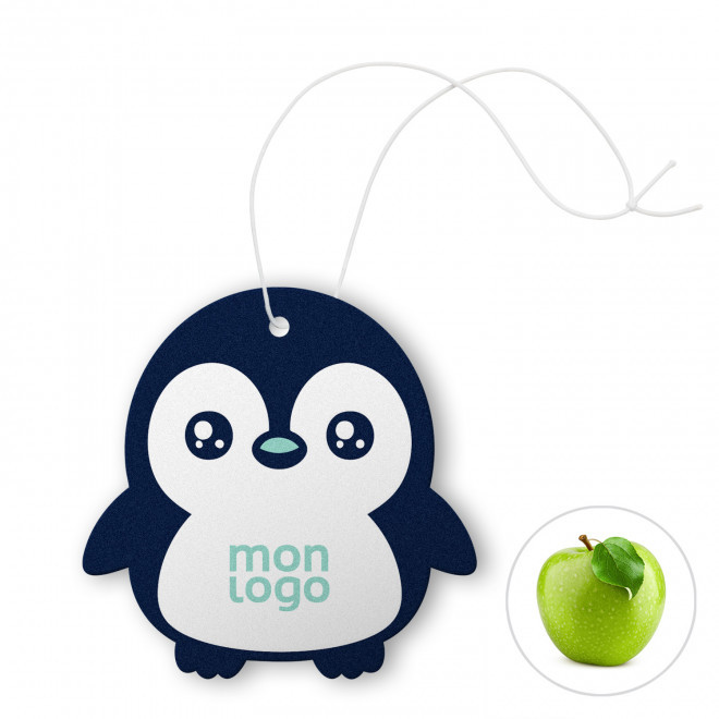 DESODORISANT VOITURE PERSONNALISABLE 'KENDO FORME' - pomme