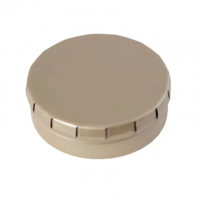 BOÎTE À BONBONS PUBLICITAIRE 'CLIC CLAC EUROPE' - doré