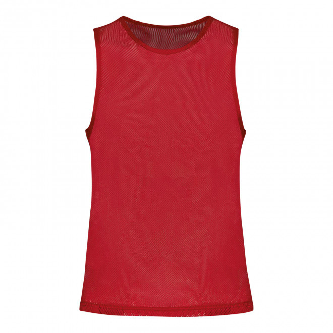 CHASUBLE DE SPORT ADULTE PERSONNALISABLE 'PROACTO' - rouge
