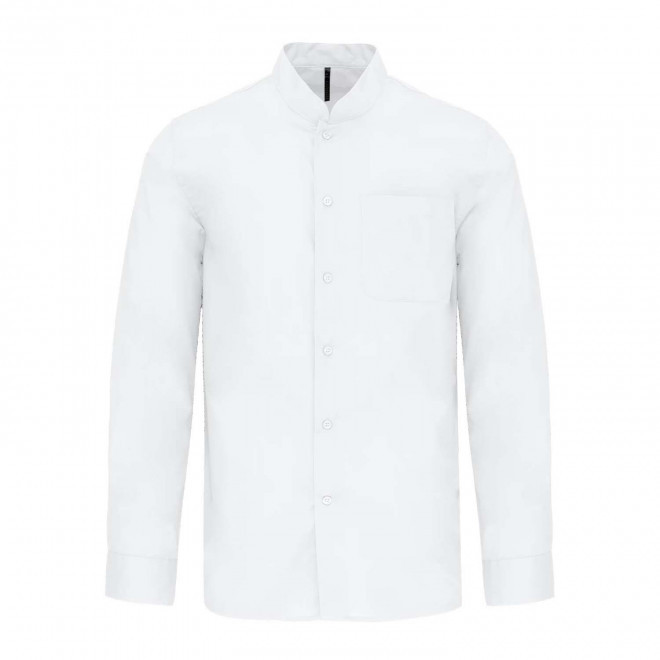 CHEMISE HOMME MAO PERSONNALISABLE 'MAO COLAR' - blanc