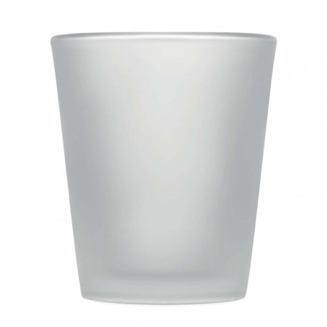 VERRE SHOOTER PERSONNALISABLE EN VERRE 4.4 CL 'PETITO' - blanc transparent