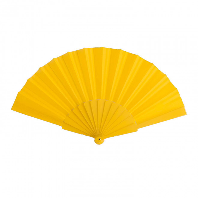 EXPRESS 72H - EVENTAIL PLIABLE PERSONNALISABLE 'FANNY' - jaune