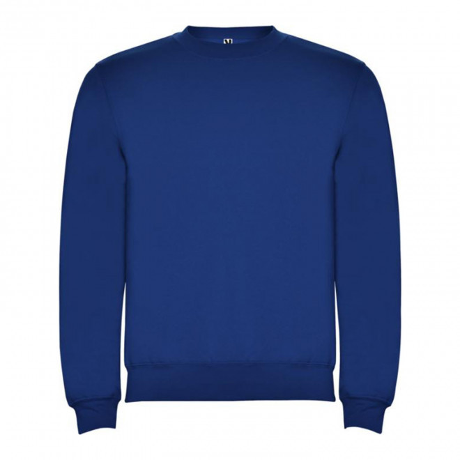 SWEAT-SHIRT COL ROND MIXTE PERSONNALISABLE 'RAPHAEL' - bleu royal