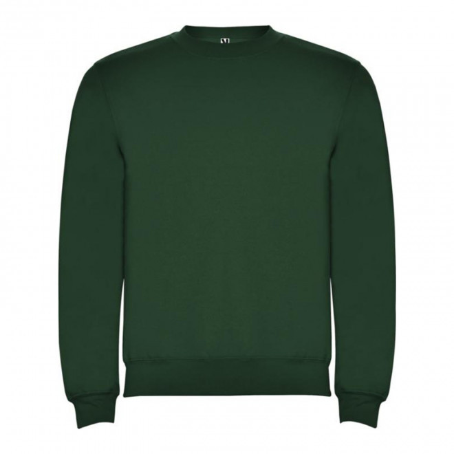 SWEAT-SHIRT COL ROND MIXTE PERSONNALISABLE 'RAPHAEL' - vert bouteille
