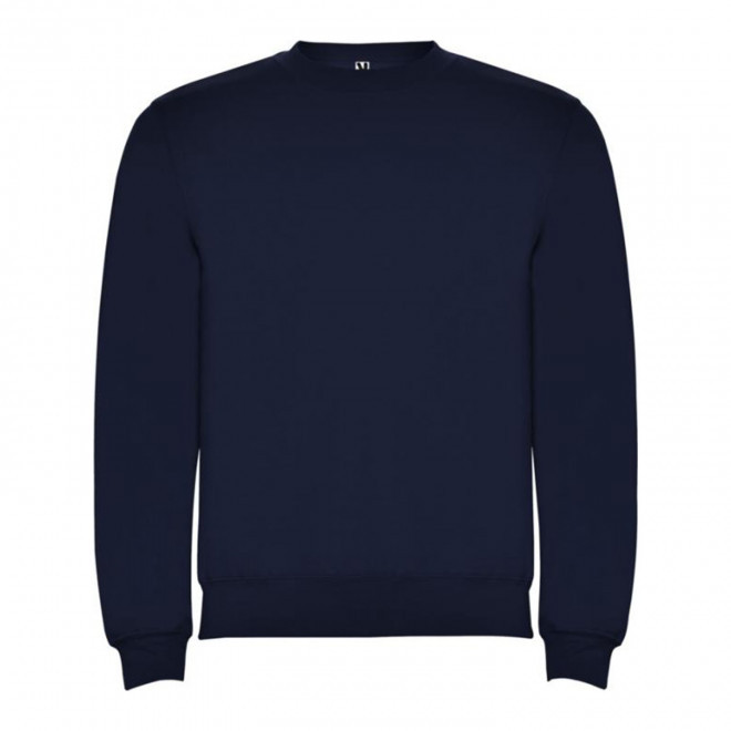 SWEAT-SHIRT COL ROND MIXTE PERSONNALISABLE 'RAPHAEL' - bleu marine