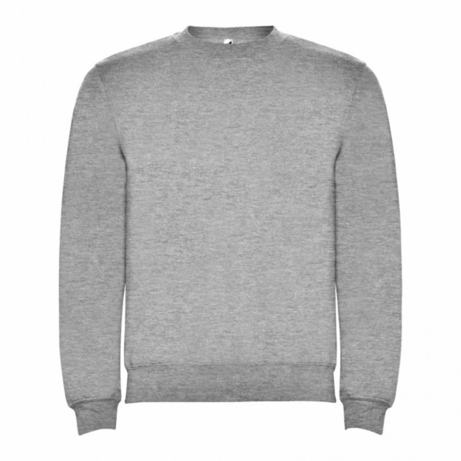 SWEAT-SHIRT COL ROND MIXTE PERSONNALISABLE 'RAPHAEL' - gris