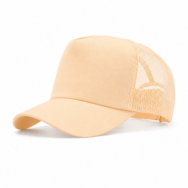 CASQUETTE TRUCKER FILET PERSONNALISABLE 'MARYLINE' - beige