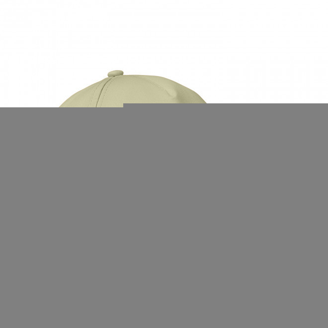 CASQUETTE 5 PANS PERSONNALISABLE 'CAP QUADRA VISOR' - beige foncé