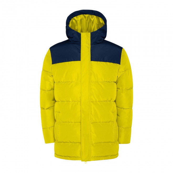 DOUDOUNE BICOLOR PERSONNALISABLE 'TALINO' - jaune/marine