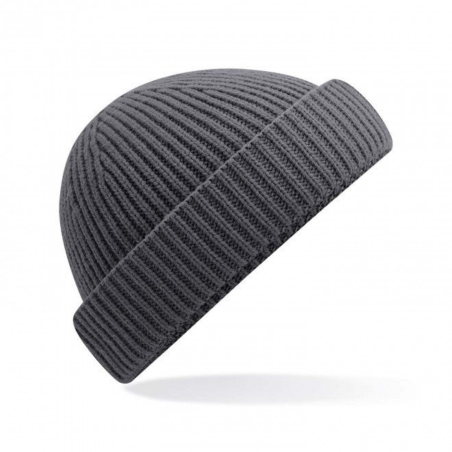 BONNET CALOTTE PERSONNALISABLE 'DOCKLINE TRICOT' - gris