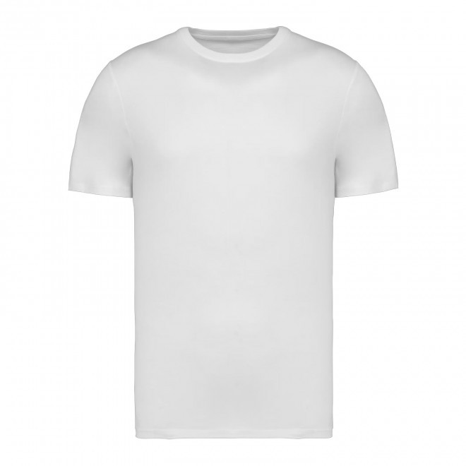 TEE-SHIRT MIXTE PERSONNALISABLE 180G 'LIGNAGE BLANC' - blanc