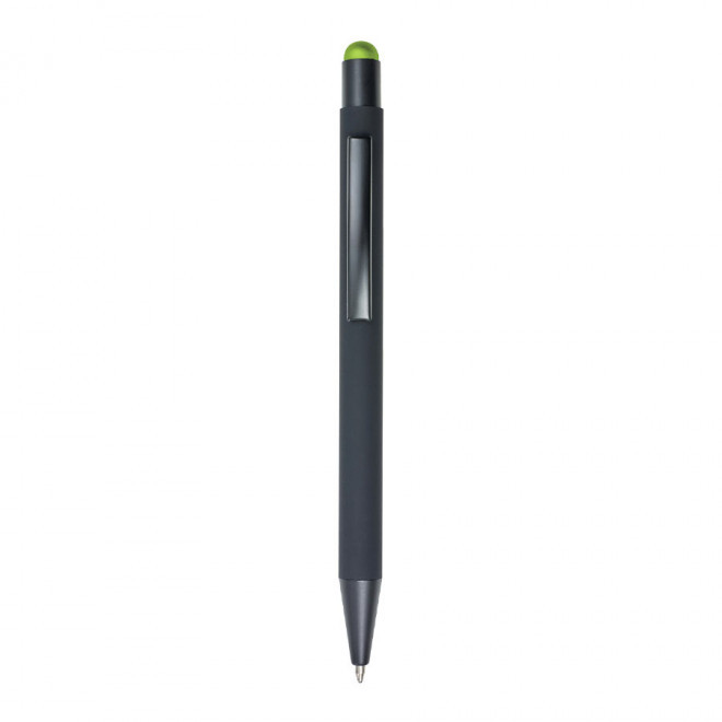 STYLO/STYLET PERSONNALISABLE SOFT TOUCH 'BRISGAU' - vert