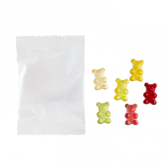 BONBONS SANS GELATINE PERSONNALISE 'PIMPY VEGGIE' - oursons