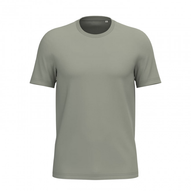 TEE-SHIRT MIXTE PERSONNALISABLE 155G 'LIGNAGE COULEUR' - gris souris