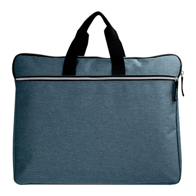 SACOCHE PERSONNALISÉE POUR ORDINATEUR 'MANOLYA' - bleu jean