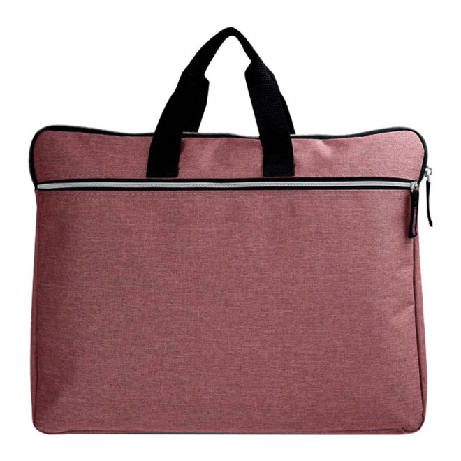 SACOCHE PERSONNALISÉE POUR ORDINATEUR 'MANOLYA' - rose chiné