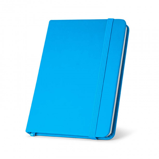 CARNET PERSONNALISABLE A6 'MARTIN NON LIGNE' - bleu turquoise