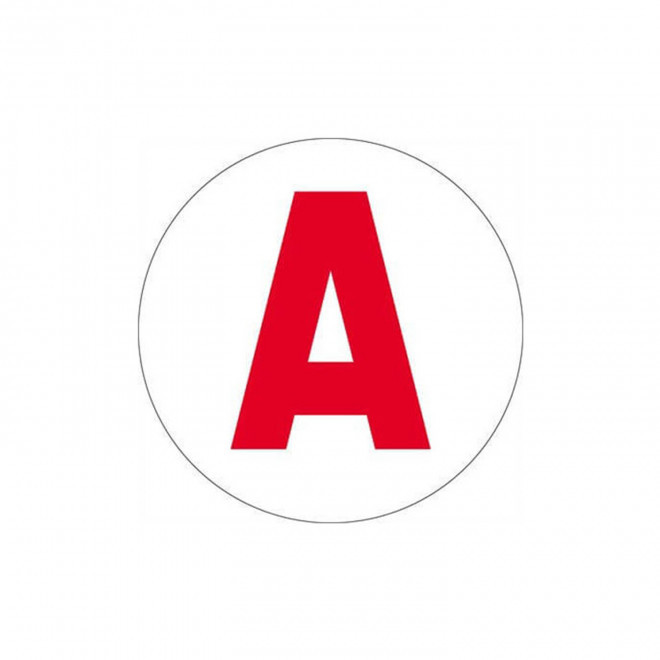 DISQUE AUTOCOLLANT A PERSONNALISABLE 'JEUNES CONDUCTEURS' - blanc