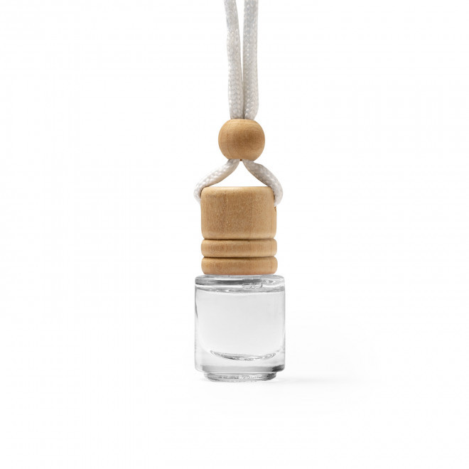 DESODORISANT PERSONNALISABLE POUR VOITURE 'DALRI' - blanc