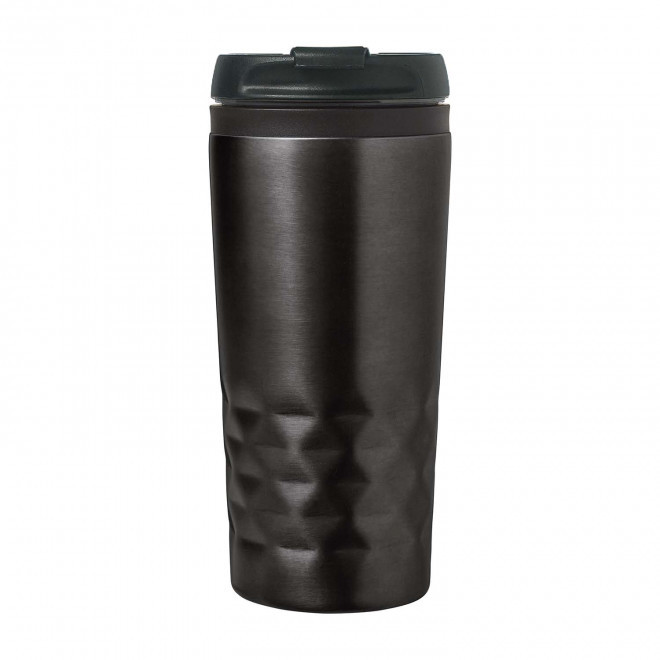 MUG ISOTHERME 300ML PERSONNALISABLE 'PRISME' - noir