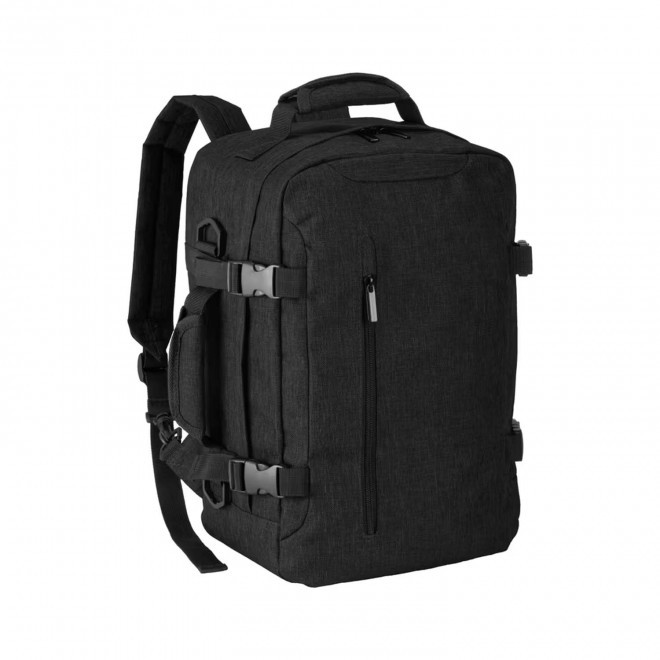 SAC A DOS CABINE PERSONNALISABLE 'DANILOS' - noir