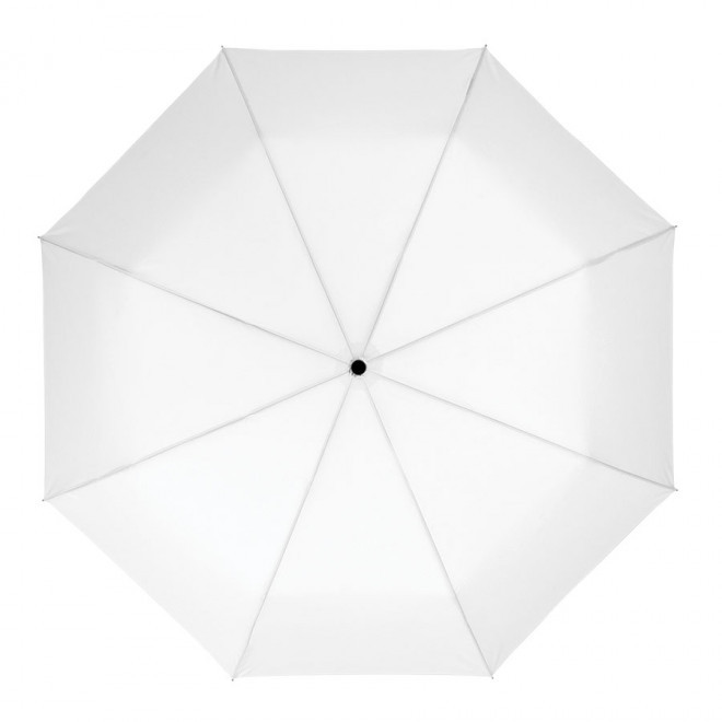 PARAPLUIE PERSONNALISÉ PLIABLE AUTO SUBLIMATION 'WESTPORT' - blanc