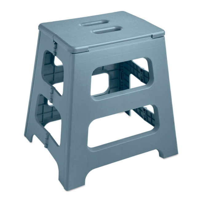 TABOURET PORTABLE PERSONNALISABLE 'JAKI' - bleu petrole